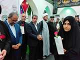 تجلیل مسئولین مواکب شهر طویرج کربلای معلی از ۲۲ خانواده شهدای اقتدار رمضان استان بوشهر با حضور مدیرکل بنیادشهید 