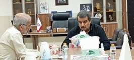 دیدار مدیر کل بنیاد شهید بوشهر با خانواده های شاهد و ایثارگر در سه شنبه های خدمت