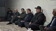 دیدار مدیر کل بنیاد شهید بوشهر با خانواده شهید محمدرضا تمدن فر در شهر دیلم
