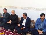 دیدار مدیر کل بنیاد شهید بوشهر و نماینده مردم شریف دشتی و تنگستان در مجلس شورای اسلامی با خانواده شهدای اقتدار رمضان 