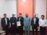 مراسم تکریم و معارفه روسای قدیم و جدید بنیاد شهید گناوه با حضور مدیر کل بنیاد شهید و فرماندار گناوه 