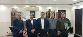 دیدار مدیرکل بنیاد شهید بوشهر با رئیس سازمان مدیریت و برنامه ریزی استان بوشهر 
